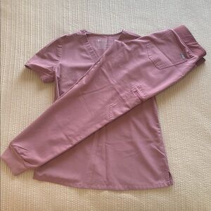 Figs Mauve Scrub Set